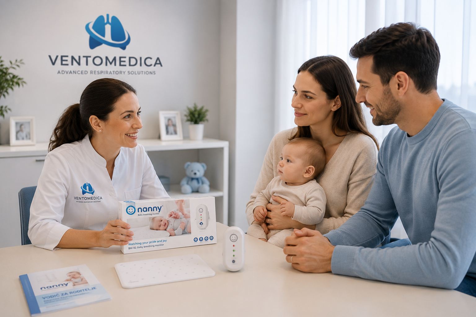 Ventomedica savjetovanje za Nanny baby monitor