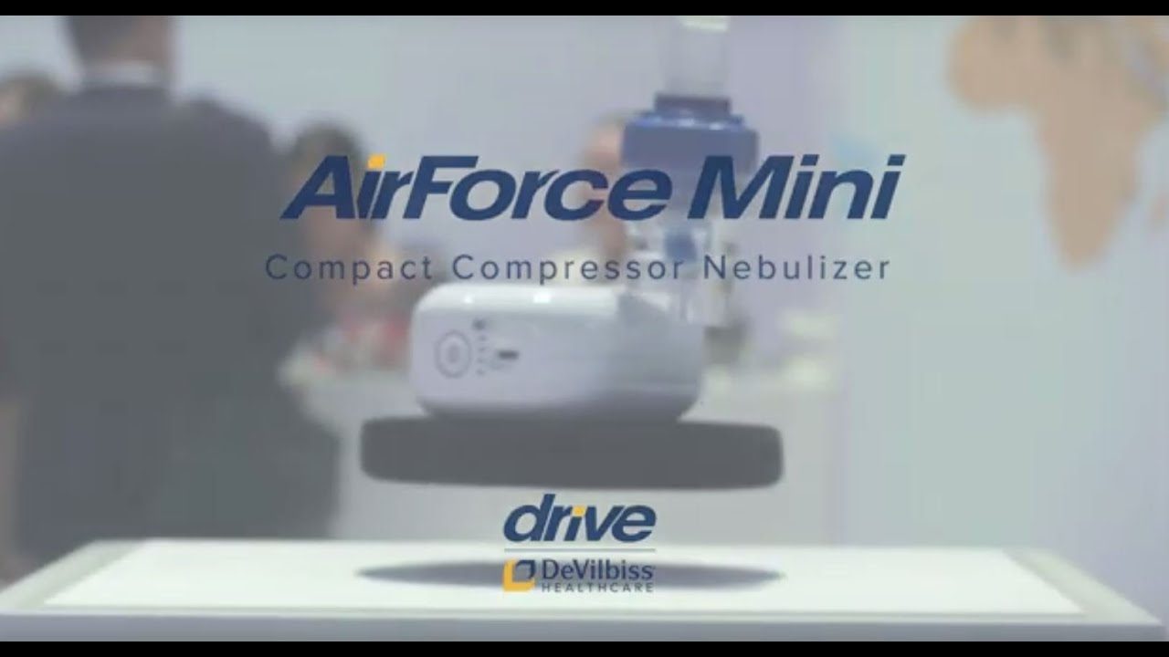 DeVilbiss AirForce Mini — video prikaz inhalatora